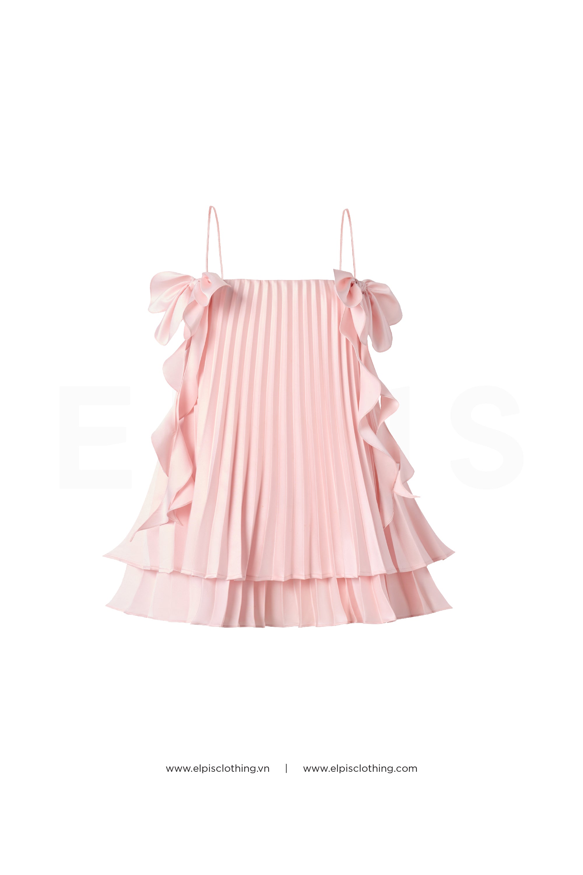 Pleat mini dress |  SP23D99