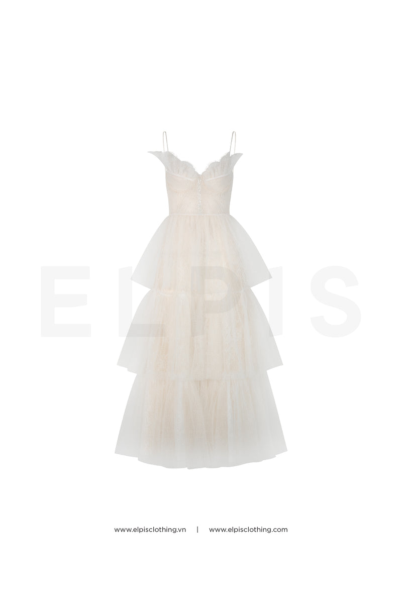 Midi Lace Dress| FW23D76+FW23B70