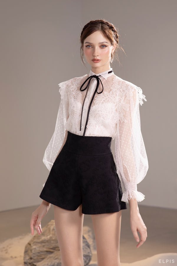 Black lace corset  PF20T99 – ELPIS GLOBAL